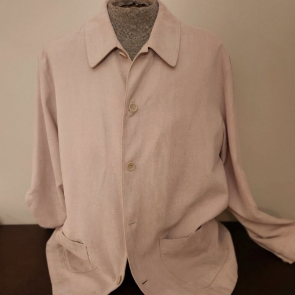 Vintage - Men's Jacket - Linea Uomo (Shirt Jacket) White (XL)